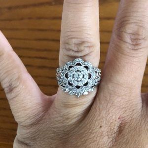 14k white gold Vera wang love collection vintage
